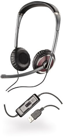 Plantronics Blackwire C420-M/Z - Auriculares con micrófono, negro