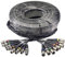 Stagg SML30/8XF8XM E Câble multicore 8 x XLR Femelles-8 x XLR Mâles 30 m Noir