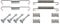 febi bilstein 29225 Fitting Kit for parking brake, pack of one