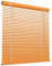 Victoria M. Aluminium Jalousie 130 x 130 cm, holzhell, Jalousie ohne Bohren, inkl. Klemmclips