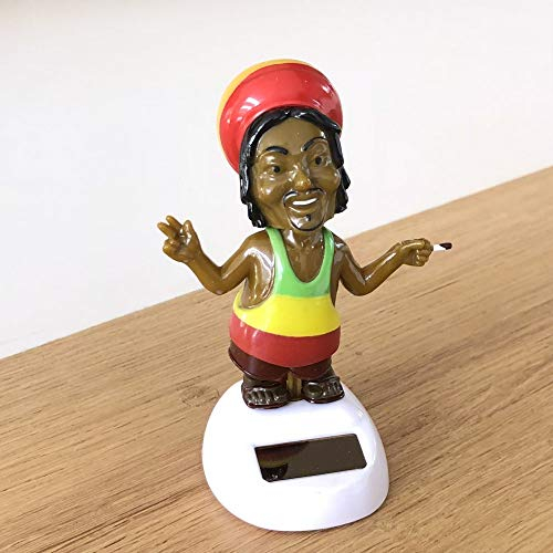 Bewegliche Figur Rastafari mit Solarzelle ~ LV 04/2016