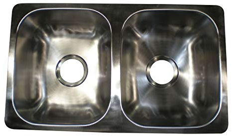 LaSalle Bristol 13TLSB25155 Doppelwaschbecken, 63,5 x 38,1 x 12,7 cm