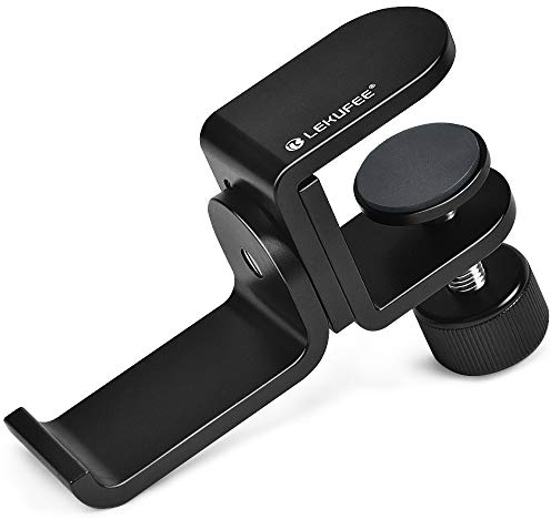 LEKUFEE Aluminum Headphone Stand Headset Holder for PC Gaming Headset and All Headphones Size