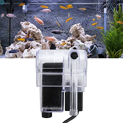 Filtro para pecera, Bomba de Filtro Ultrafina de Flujo Ajustable para Acuario para pecera