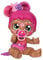 Kindi Kids Babyschwester-Puppe Tulla Tropics als Meerjungfrau, 1 Puppe mit Spielzeugschnuller und Zauberschwamm für magische Gesichtsbemalung. Große, glitzernde Augen, biegsame Arme Beine, 50241