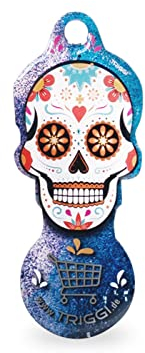 TRIGGI® der Einkaufswagenlöser - Einkaufswagenchip abziehbar Totenkopf-Serie MUERTOS
