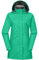 Little Donkey Andy Lange wasserdichte Regenjacke für Damen, leichte Outdoor-Windbreaker Regenmantel für Wandern, Reisen Pazifik Grün XXL