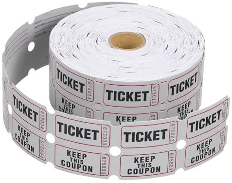 1 Rolle Los aus Beschichtetem Papier mit Perforation für Veranstaltungen