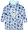 Disney Lilo and Stitch Kapuzenpullover-Decke für Damen, ultra-gemütlich, tragbar, Fleece-Überwurf, Damen-Kleidung, Einheitsgröße, Blau, blau, Einheitsgröße