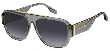 Marc Jacobs Herren Marc 756/s Sonnenbrille, grau, 58