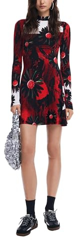 Desigual Damen Woman Knit Dress Long Sleeve Dress