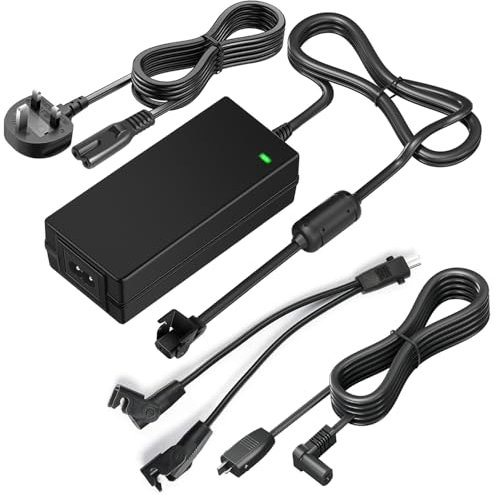 Lonnky 29V 2A AC/DC Power Supply for Recliner Lift Chairs & Electric Sofas, Replacement for OKIN, Limoss, Pride, Golden, La-Z-Boy, Med-Lift, Tranquil Ease, Includes 0.5 m Motor Cable & 1 m Power Cable