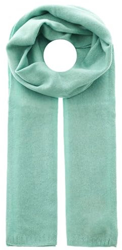 Zwillingsherz Schal aus 100% Kaschmir - Hochwertiger Strickschal Classic Uni Design Damen Frauen - XXL Hals-Tuch Damenschal Übergangsschal warm weich kuschelig - Strick-Waren Frühling Herbst Winter