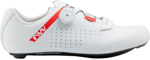 Northwave CORE Plus 2 Schuhe, Fahrradschuhe weiß/rot 41.5