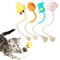 Hnjindong Catnip Toys for Cats Indoor Adult, 4Pcs Bite Rope Cat Toys Interactive for Kitten, Safe Teeth Cleaning Chew Cats Toy