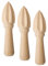 Presse-Agrumes Multifonction En Bois De Hêtre Beige Presse-Agrumes Presse-Citron 3 Pièces