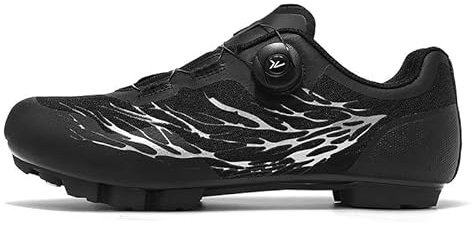 MTB Fahrradschuhe Herren, SPD Kompatibel 2-in-1 Hybrid Fahrradschuhe für Mountain & Trail