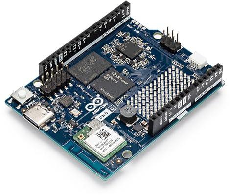 Arduino® UNO™ Q 4GB [ABX00173]- Hybrid-Board, Qualcomm Dragonwing QRB2210 Mikroprozessor (MPU) & STM32U585 Mikrocontroller (MCU), AI Vision, Voice, IoT, Robotics, Linux Debian OS, Wi-Fi 5, USB-C