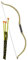 P'tit Clown 38003 Indianerbogen mit 3 Pfeilen und Köcher – 52 cm – Weiß