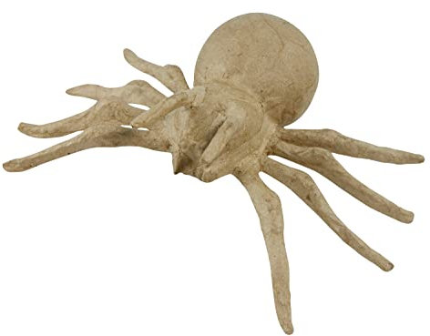 Décopatch AP136O Träger XS aus Pappmaché, mini Spinne, 19 x 12 x 5 cm, zum Verzieren