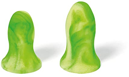 moldex Einwegstöpsel Contours small ein Paar pro Polytütchen SNR 35 dB, Gelb, Grün