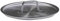 Ballarini Professionale Coperchio Piano, Alluminio, Grigio, 28 cm