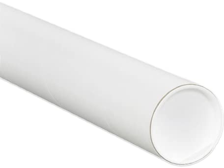 Box USA Shipping Tubes 3L x 24W, 24-Pack | Cardboard Mailing Tube for Packing, Shipping and Mailing 324