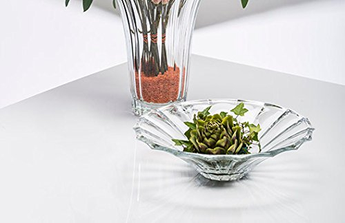 Sandra Rich Glasschale Divo klar konisch 9 cm Ø 34 cm