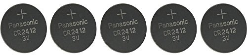 Panasonic Knopfzelle CR 2412 Lithium CR 2412 100 mAh 3V 5St.