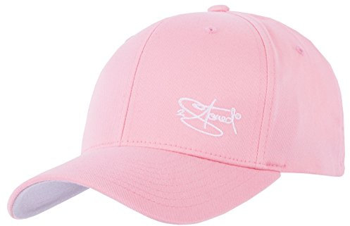 2Stoned Flexfit Baseball Kappe Classic Rosa mit Stick Größe XXL (62 cm - 65 cm) für Frauen und Männer