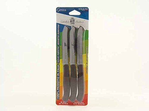 PAOLUCCI COLTELLERIA S.n.c. COLTELLI 6pz Marrone 4803M.11