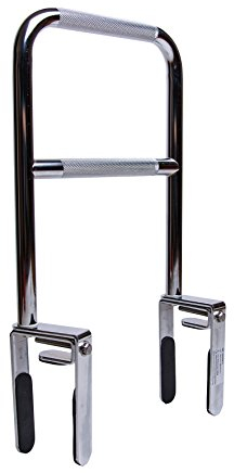 Sani-Alt Badewannen-Einstiegshilfe GROSS fr Standard-Wannen, Silber, max. Belastbarkeit 100kg
