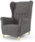 Sofini Ohrensessel Milo! Sessel für Wohnzimmer & Esszimmer! Skandinawisch, Relaxsessel aus Webstoff, Best Sessel! (Lux 06)
