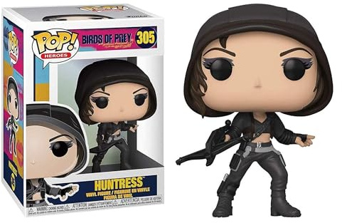 Funko POP! Heroes: Birds Of Prey-Huntress, 9 Cm - Collectable Vinyl Figure - Gift Idea - Official Merchandise - Toys for Kids & Adults - Movies Fans - Model Figure for Collectors and Display