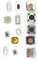 Fafeicy 750Pcs 15 Value Tactile Push Button-Schalter, Light Touch Micro Tact-Schalter, Kunststoff Material, für die Elektronik, Haushaltsgeräten, mit transparenten Box