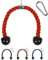 Yes4All Deluxe Trizepsseil, 68,6 cm, schwarzer Kabelaufsatz, Seilzugsystem, Fitnessstudio-Zugseil mit Karabiner, Trainingsgeräteaufsatz, Rot