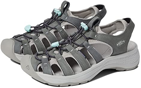 KEEN Damen Astoria West Geschlossene Zehe Sandalen, Magnet/Vapor-Leder, 40 EU