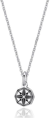 S'Agapõ Collana Uomo In Acciaio Con Simbolo Rosa Dei Venti | Collezione Charisma - SHS05