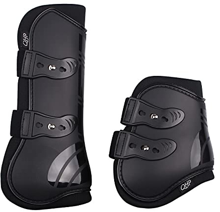 ARBO-INOX Gamaschen Set Schnellverschluss anatomisch geformt (COB VOLLBLUT, SCHWARZ)