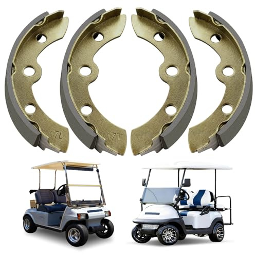 LEAPGOMAX Golf Cart Brake Shoes for Club Car DS 1995-Up, Precedent 2004-Up