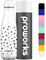 Proworks Dalmatian Water Bottle | Double Insulated Stainless Steel Vacuum Flask for 12 Hours Hot & 24 Hours Cold Drinks For Home, Work, Gym & Travel - 500ml - All White - Ditsy Dalmatian