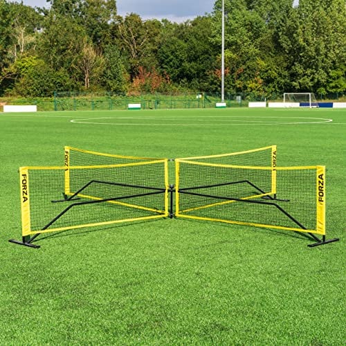 FORZA Football Tennis Cross X-Net - Suited for 4 or 2-players