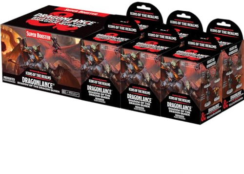 WizKids D&D Icons of The Realms: Dragonlance: Shadow of The Dragon Queen - Booster Brick (7)