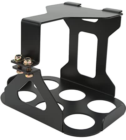 Leapiture Vassoio di Fissaggio della Batteria, Supporto del vano Batteria in Acciaio al Carbonio Adatto per Optima Group 34 78
