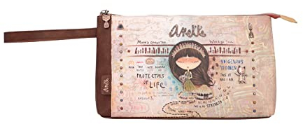 Anekke | Trousse de Toilette Femme Menire Collection Amazonia | Trousse de Voyage Originale | 28 x 17 x 9 cm | Multicolore