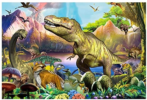 Sitodier Dinosaur Puzzles for Kids Age 4+, Learning Educational Puzzle Toys for Toddlers Boys Girls