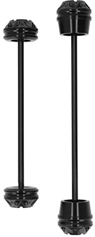 Yctze 2PCS Ruota Moto Protezione Anticaduta Palla Cursori Forcella Asse Ruota Moto Protezione Anticaduta Sfera Anteriore Ruota Posteriore Asse Anti Caduta Pr