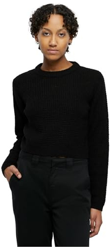 Urban Classics Damen Ladies Short Waffle Sweater