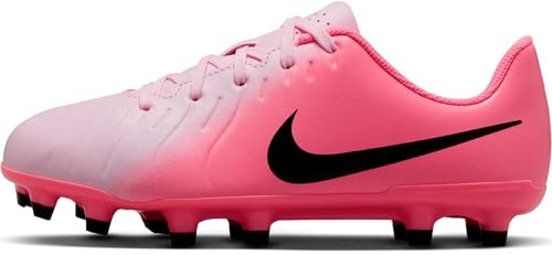 Nike JR Legend 10 Club FG/MG Fussballschuh, Pink Foam/Black, 35 EU