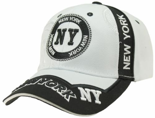Royal Stallion Trendy NY Baseball Cap, weiß, One size